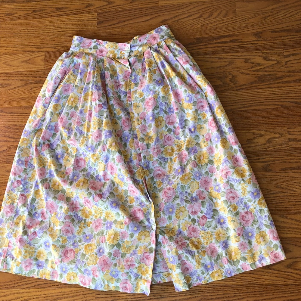 Floral skirt